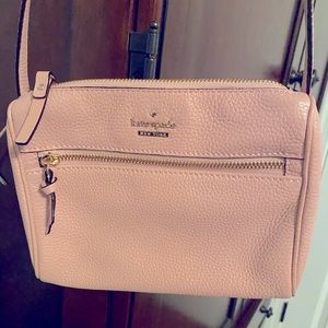 Shoulder bag, pink, never used, long adjustable strap